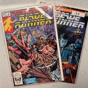 2 original Blade Runner Comic Books 1982